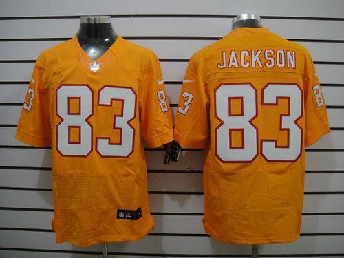  Buccaneers #83 Vincent Jackson Orange Alternate Men's Stitched NFL Elite Jersey