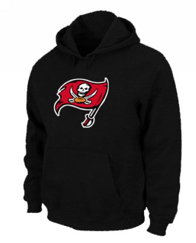 Tampa Bay Buccaneers Logo Pullover Hoodie Black