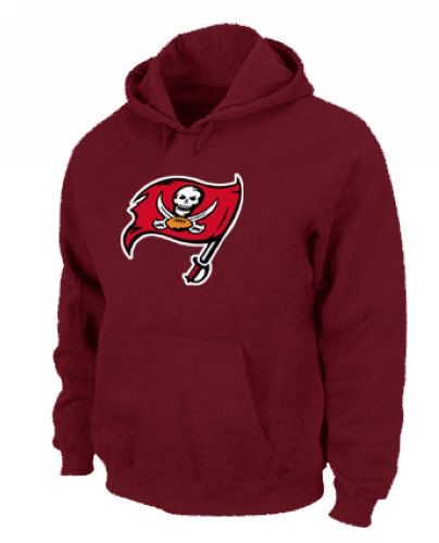 Tampa Bay Buccaneers Logo Pullover Hoodie Red