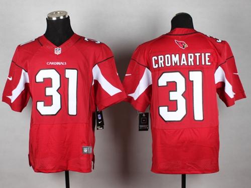  Cardinals #31 Antonio Cromartie Red Team Color Men's Stitched NFL Elite Jersey