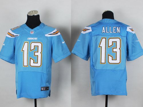  Chargers #13 Keenan Allen Electric Blue Alternate Men's Stitched NFL New Elite Jersey