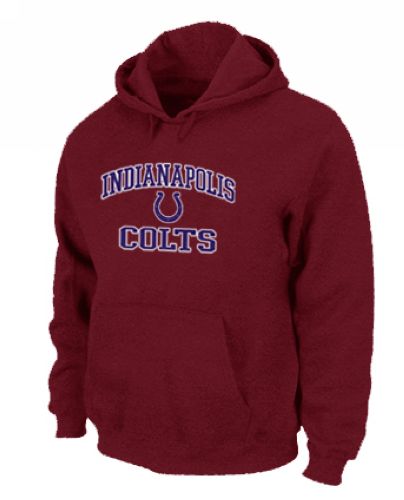 Indianapolis Colts Heart & Soul Pullover Hoodie Red