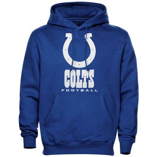 Indianapolis Colts Critical Victory Pullover Hoodie Royal Blue