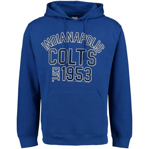 Indianapolis Colts End Around Pullover Hoodie Royal