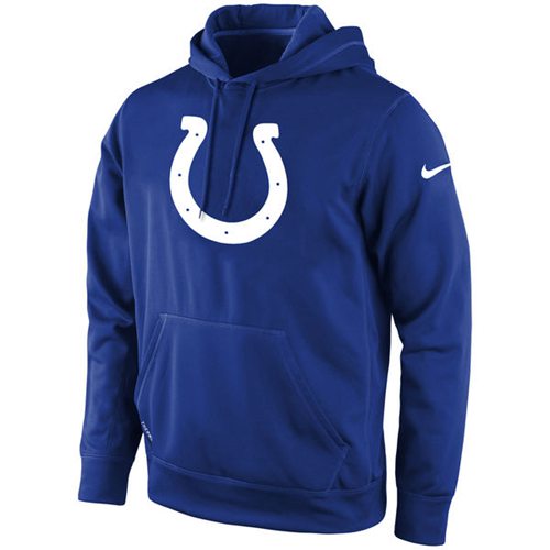 Indianapolis Colts  KO Logo Essential Hoodie Royal Blue