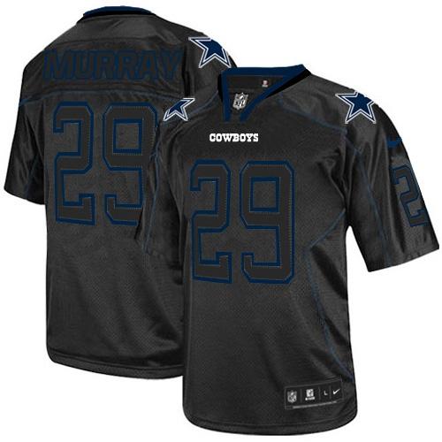  Cowboys #29 DeMarco Murray Lights Out Black Men's Stitched NFL Elite Jersey