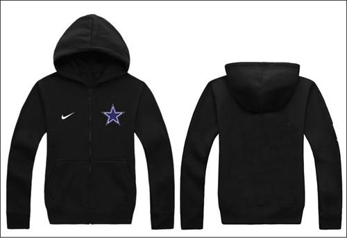  Dallas Cowboys Authentic Logo Hoodie Black