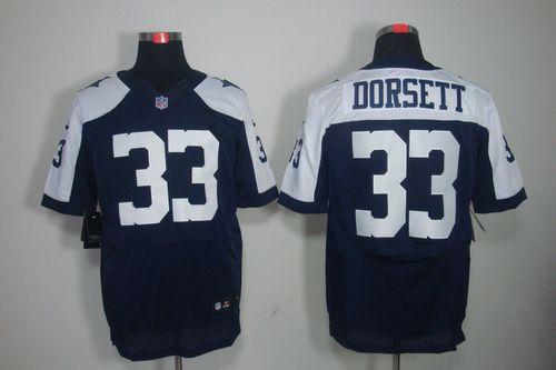  Cowboys #33 Tony Dorsett Navy Blue Thanksgiving Throwback Men's Stitched NFL Elite Jersey