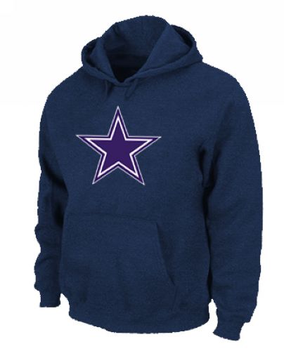 Dallas Cowboys Logo Pullover Hoodie Dark Blue