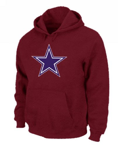 Dallas Cowboys Logo Pullover Hoodie Red