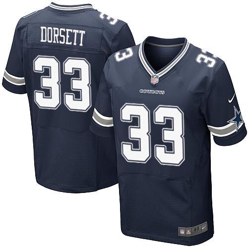  Cowboys #33 Tony Dorsett Navy Blue Team Color Men's Stitched NFL Elite Jersey