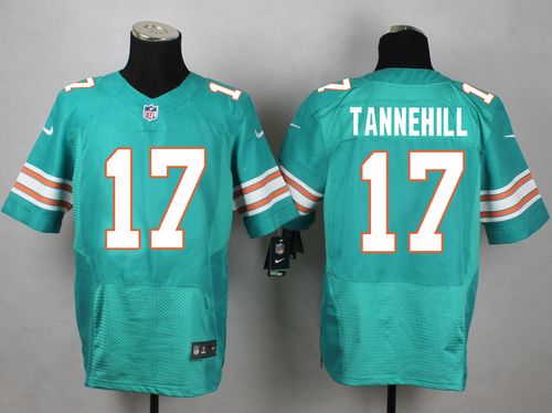  Dolphins #17 Ryan Tannehill Aqua Green Alternate Men's Stitched NFL Elite Jersey