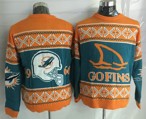  Dolphins Men's Ugly Sweater