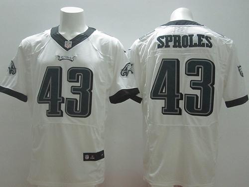  Eagles #43 Darren Sproles Whtie Men's Stitched NFL New Elite Jersey