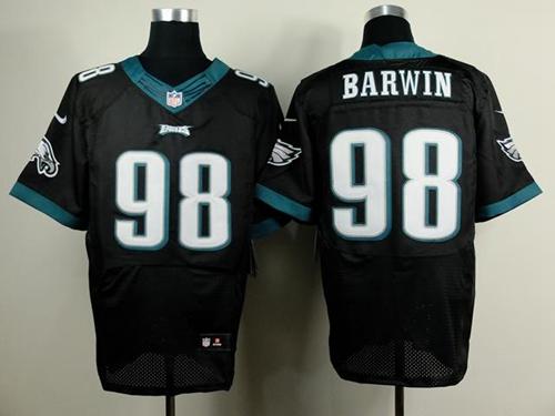  Eagles #98 Connor Barwin Black Alternate Men's Stitched NFL New Elite Jersey