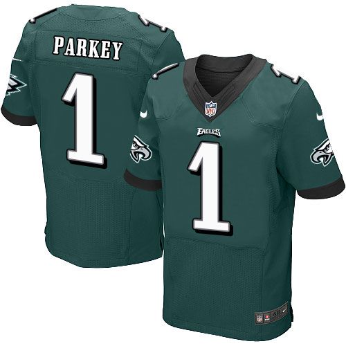  Eagles #1 Cody Parkey Midnight Green Team Color Men's Stitched NFL New Elite Jersey