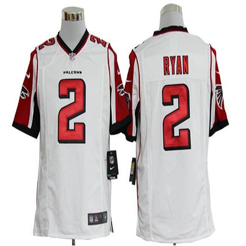  Falcons #2 Matt Ryan White Men's Stitched NFL Game Jersey