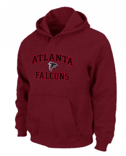 Atlanta Falcons Heart & Soul Pullover Hoodie Red