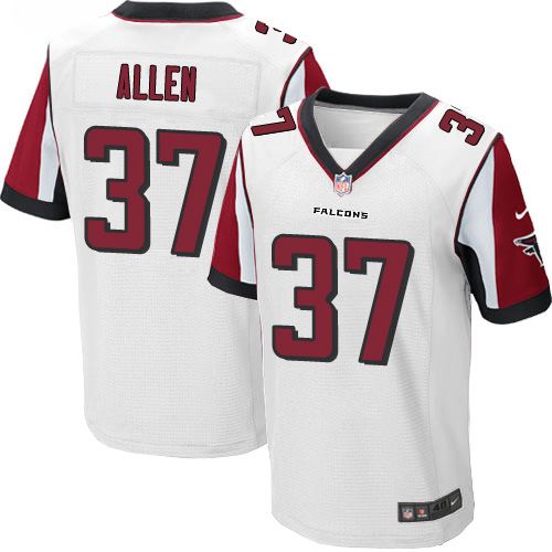  Falcons #37 Ricardo Allen White Men's Stitched NFL Elite Jersey