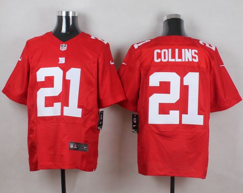  Giants #21 Landon Collins Red Alternate Men's Stitched NFL Elite Jersey