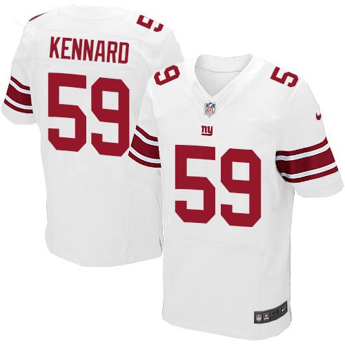  Giants #59 Devon Kennard White Men's Stitched NFL Elite Jersey