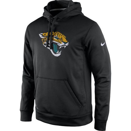 Men's Jacksonville Jaguars  Black Practice Performance Pullover Hoodie