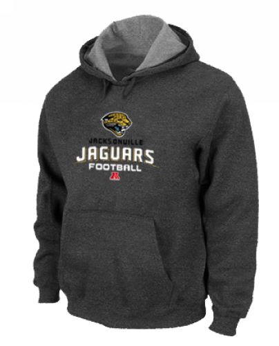 Jacksonville Jaguars Critical Victory Pullover Hoodie Dark Grey