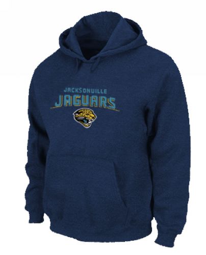 Jacksonville Jaguars Heart & Soul Pullover Hoodie Dark Blue