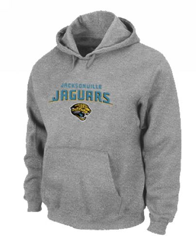 Jacksonville Jaguars Heart & Soul Pullover Hoodie Grey