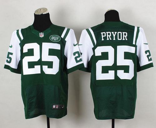  Jets #25 Calvin Pryor Green Team Color Men's Stitched NFL Elite Jersey