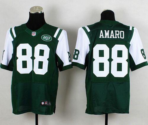  Jets #88 Jace Amaro Green Team Color Men's Stitched NFL Elite Jersey