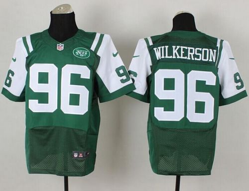  Jets #96 Muhammad Wilkerson Green Team Color Men's Stitched NFL Elite Jersey