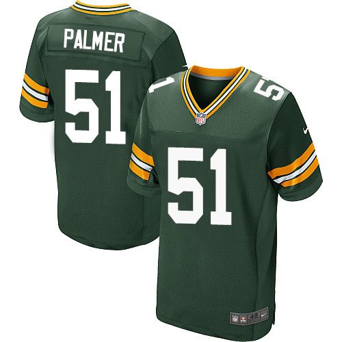  Packers #51 Nate Palmer Green Team Color Men's Stitched NFL Elite Jersey