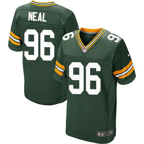  Packers #96 Mike Neal Green Team Color Men's Stitched NFL Elite Jersey