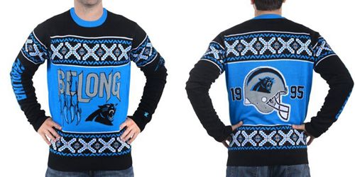  Panthers Men's Ugly Sweater