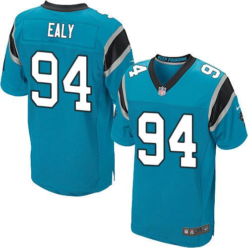  Panthers #94 Kony Ealy Blue Alternate Men's Stitched NFL Elite Jersey