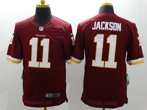  Redskins #11 DeSean Jackson Burgundy Red Team Color Men's Stitched NFL Elite Jersey