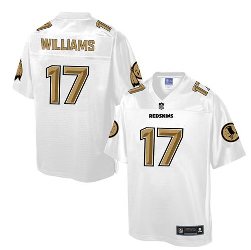  Redskins #17 Doug Williams White Men's NFL Pro Line Fashion Game Jersey