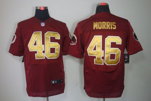  Redskins #46 Alfred Morris Burgundy Red Alternate Men's Stitched NFL Elite Jersey
