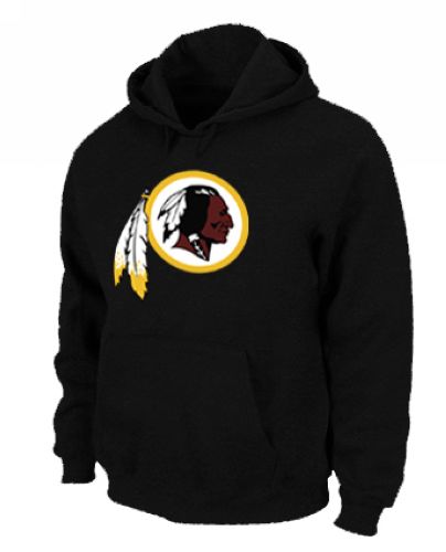 Washington Redskins Logo Pullover Hoodie Black