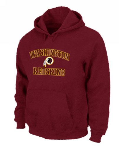 Washington Redskins Heart & Soul Pullover Hoodie Red