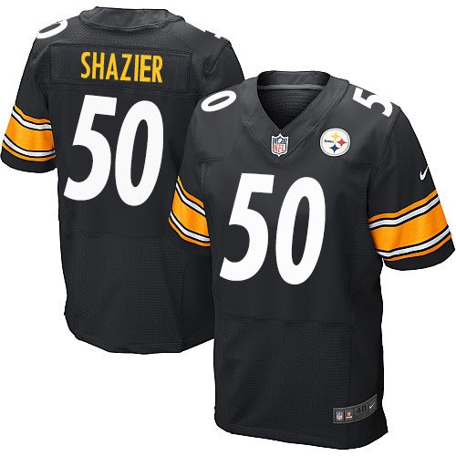  Steelers #50 Ryan Shazier Black Men's Stitched NFL Elite Jersey