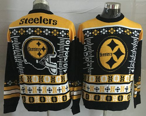  Steelers Men's Ugly Sweater_1