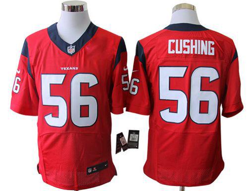  Texans #56 Brian Cushing Red Alternate Men's Stitched NFL Elite Jersey