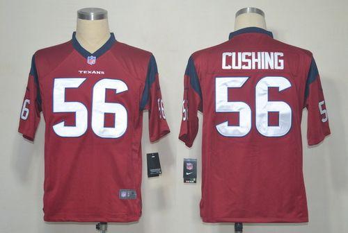  Texans #56 Brian Cushing Red Alternate Men's Stitched NFL Game Jersey