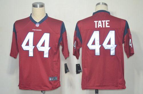  Texans #44 Ben Tate Red Alternate Men's Stitched NFL Game Jersey