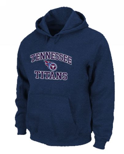 Tennessee Titans Heart & Soul Pullover Hoodie Dark Blue