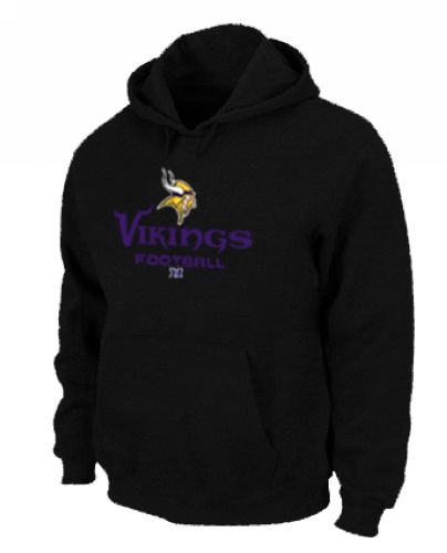 Minnesota Vikings Critical Victory Pullover Hoodie Black