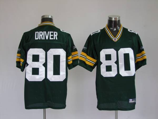 Packers #80 Donald Driver Green Stitched NFL Jersey