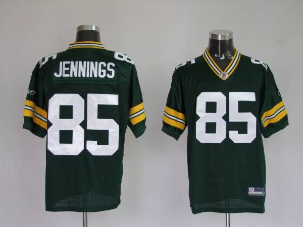 Packers #85 Greg Jennings Green Stitched NFL Jersey